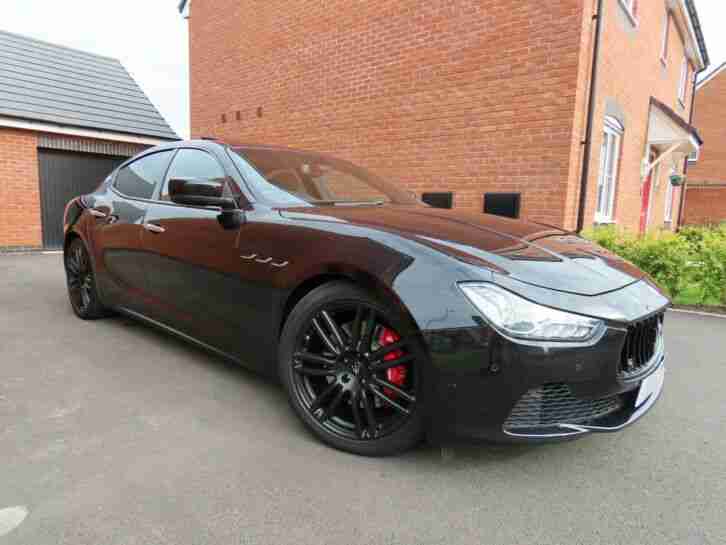 MASERATI GHIBLI 2015 DIESEL BLACK (NOT PETROL) – RARE HIGH SPEC