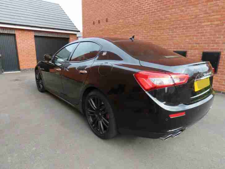 MASERATI GHIBLI 2015 DIESEL BLACK (NOT PETROL) – RARE HIGH SPEC