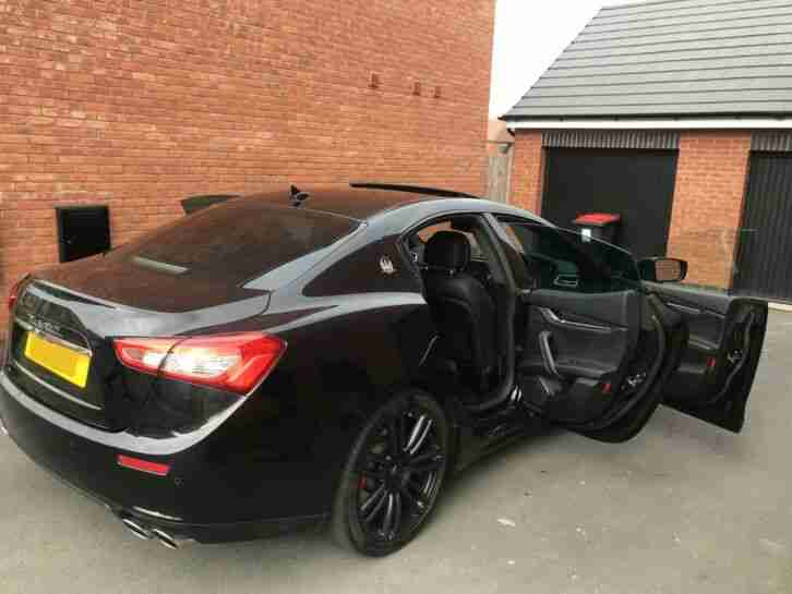 MASERATI GHIBLI 2015 DIESEL BLACK (NOT PETROL) – RARE HIGH SPEC