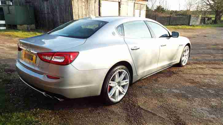 MASERATI QUATTROPORTE 3.0S 410 BHP 64REG MINOR DAMAGED REPAIRABLE SALVAGE DRIVES