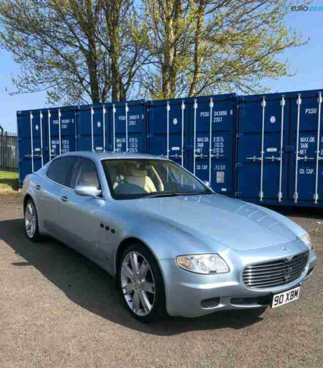 MASERATI QUATTROPORTE V8 DuoSelect Auto AB4 Blue Semi-Auto Petrol, 2006