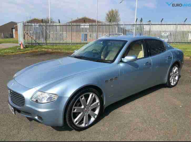 MASERATI QUATTROPORTE V8 DuoSelect Auto AB4 Blue Semi-Auto Petrol, 2006