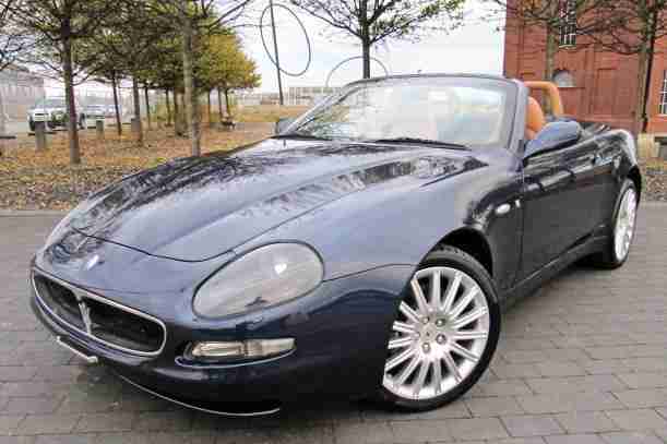 MASERATI SPYDER 4.2 AUTO CAMBIOCORSA CONVERTIBLE * ONLY 31000 MILES * BLUE & TAN