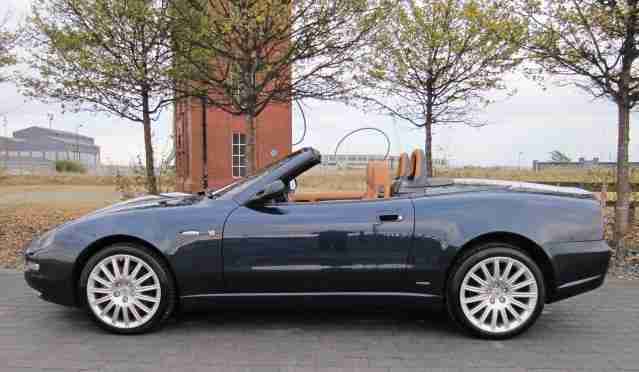 MASERATI SPYDER 4.2 AUTO CAMBIOCORSA CONVERTIBLE ONLY 31000 MILES BLUE & TAN