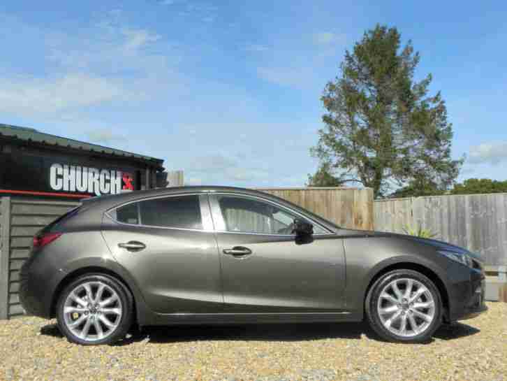 MAZDA 3 2.0 SKYACTIVE-G SPORT (NAV) FULL LEATHER - BARGAIN!!!