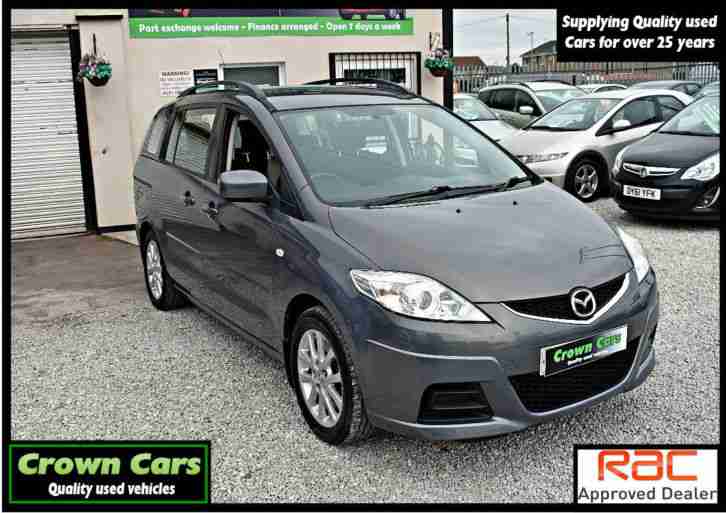 MAZDA 5 MPV 5 DOOR GREY 1.8 TS 2010 MODEL +BEAUTIFUL THROUGHOUT+