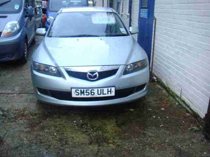 MAZDA 6 MOT SILVER 4 DOOR PETROL 1.6 TS 2006 2007 56