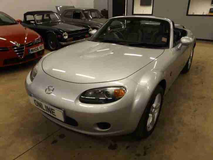 MAZDA MX 5 Entry Silver Manual Petrol, 2006