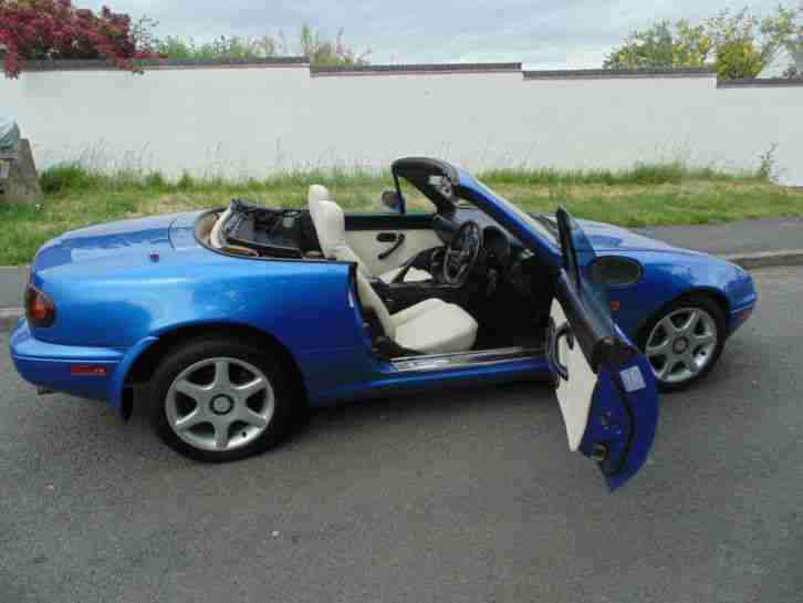 MAZDA MX5 1800 'S' SPECIAL, LEATHER TRIM,FULL MOT DRIVES SUPERB