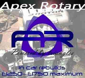 MAZDA RX 8 RX7 Engine rebuilds 231 192 spares non runner r3 turbo 13b 20b
