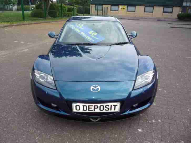 MAZDA RX8 EVOLVE..** £15 Per Week.£.O Deposit ** 2006 Petrol Manual in Blue