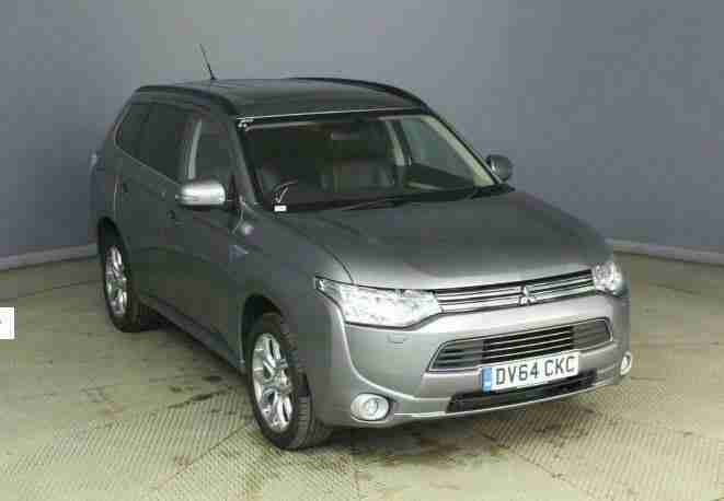 MEGA SPEC 2014 64 Mitsubishi Outlander 2.0 4X4 PHEV HYBRID Auto GX4h 1 OWNER