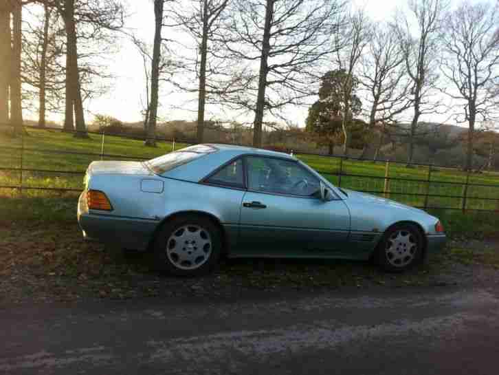 MERCEDES 300SL CONVERTIBLE 24 VALVE 1991 1 LADY OWNER SINCE 2002 PLATE INCLUDED