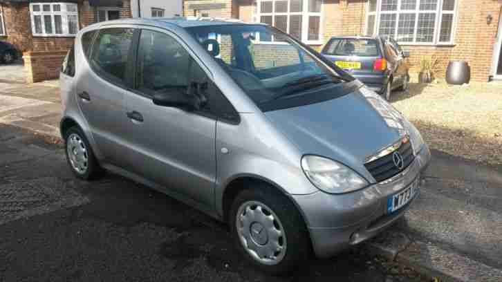 MERCEDES A140 CLASSIC SILVER 2000/W 110K 12 MONTHS MOT