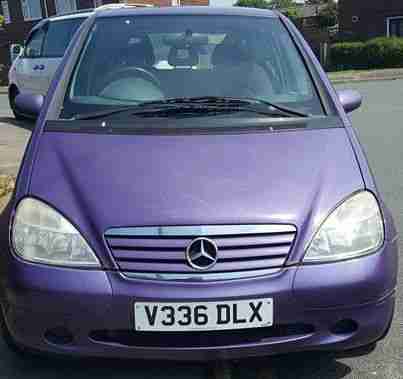 MERCEDES A140 ELEGANCE AUTOMATIC 2000 REG