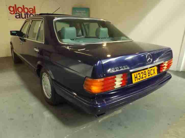MERCEDES-BENZ 420 SEL SALOON AUTO - RARE CLASSIC - STUNNING COLOUR - MUST SEE