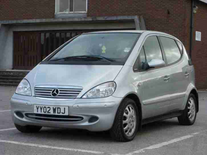 MERCEDES-BENZ A160 1.6 ( LWB ) ELEGANCE AUTOMATIC 2002 02 REG