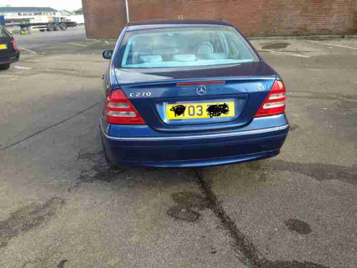 MERCEDES BENZ C270 CDI/2003