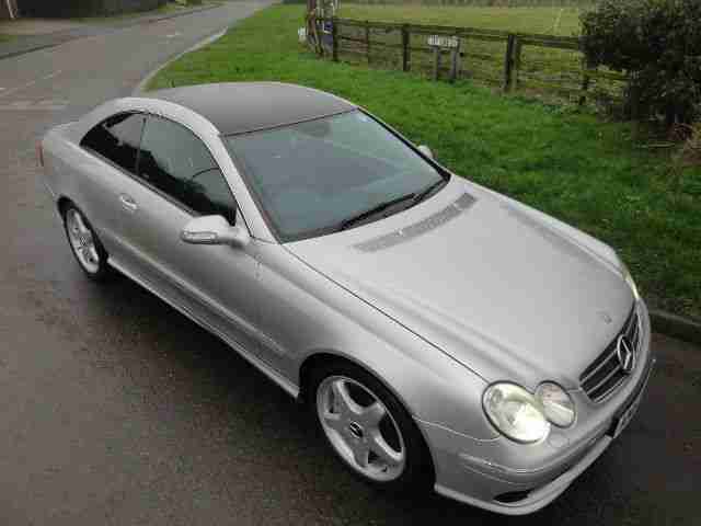 MERCEDES-BENZ CLK55 AMG 5.4 AUTO AMG SILVER 2005