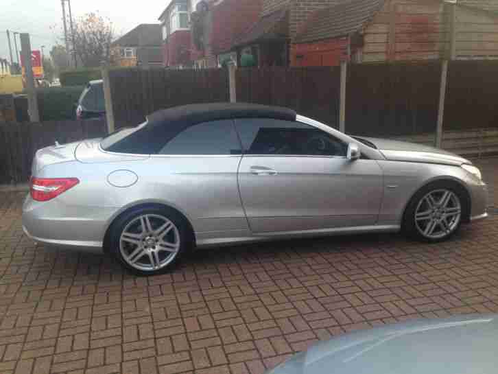 MERCEDES-BENZ E-CLASS E350 CDI BLUEEFFICIENCY SPORT Automatic Convertible