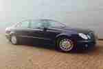 MERCEDES BENZ E320 53 2003 SALOON DARK BLUE