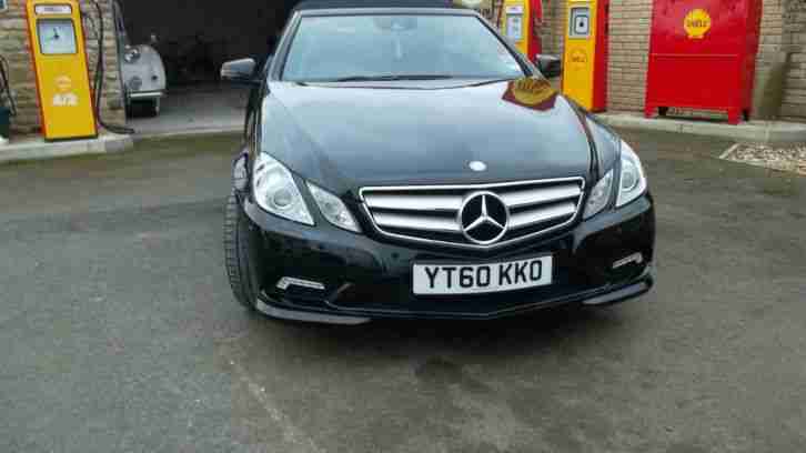 MERCEDES BENZ E350 CDI CONVERTIBLE AMG SPORT TOP SPEC