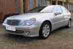 MERCEDES C200 CDI ELEGANCE SE AUTO SILVER