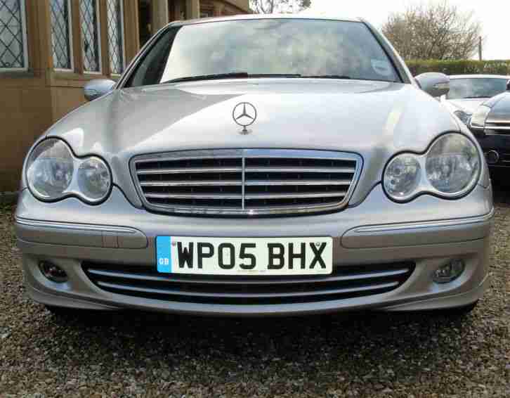 MERCEDES C200 CDI ELEGANCE SE AUTO SILVER 2005