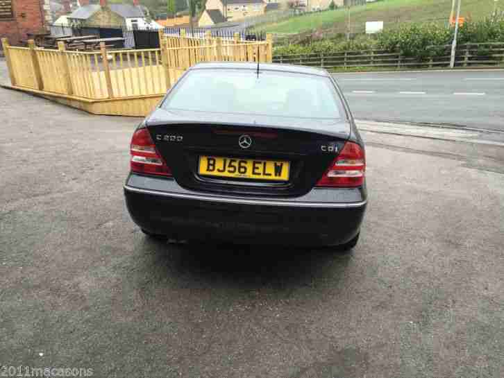 MERCEDES C200 CDI SPORT EDITION - DIESEL AUTO - 4 DOOR SALOON - 06/56