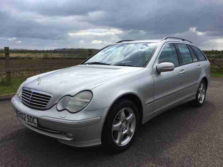MERCEDES C270 CDI AVANTGARDE ESTATE AUTO 2002 (02) **119,000MILES,FMSH**