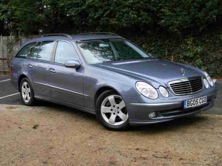 MERCEDES E CLASS E270 CDI AVANTGARDE 2005 Diesel Automatic in Blue