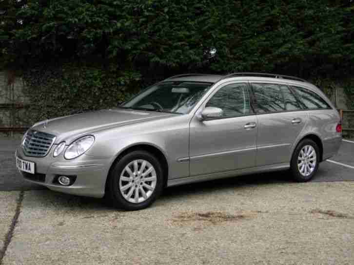 MERCEDES E CLASS E350 ELEGANCE 2007 Petrol Automatic in Silver