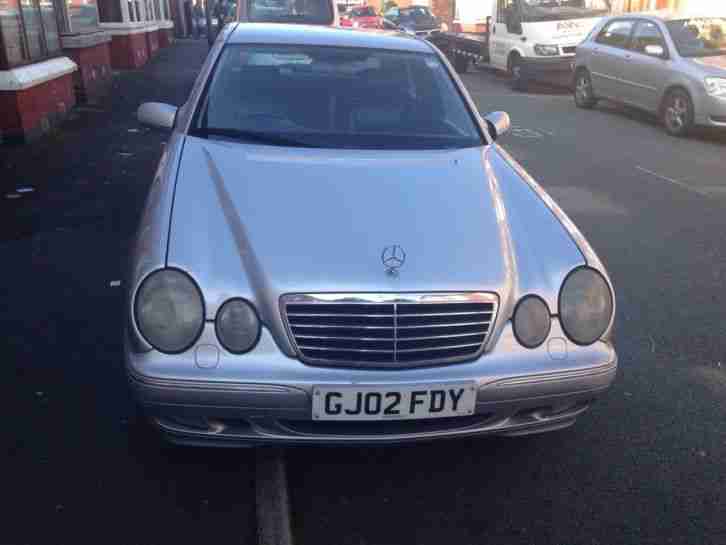 MERCEDES E220 CDI ADVANTGARDE 2002 MODEL