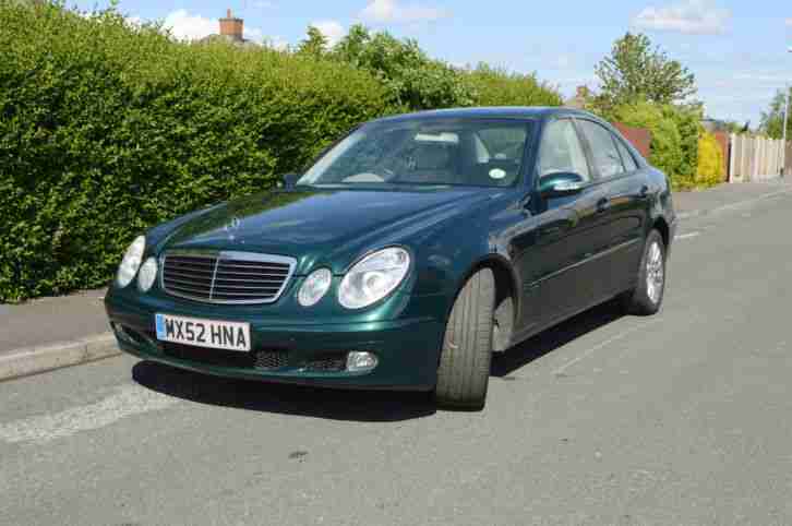 MERCEDES E220 CDI CLASSIC AUTO GREEN 2002