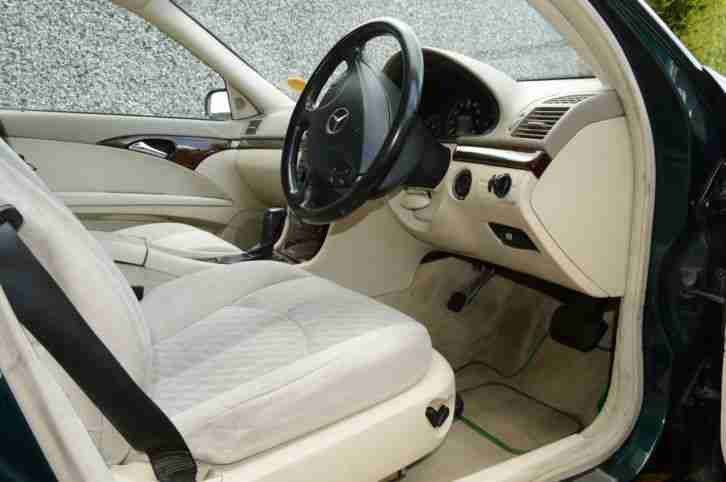 MERCEDES E220 CDI CLASSIC AUTO GREEN 2002