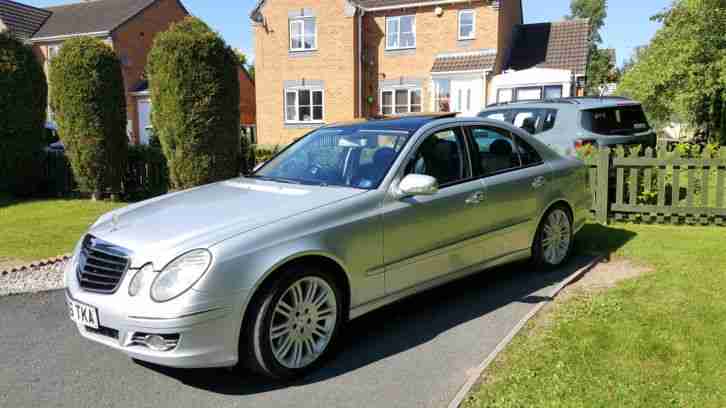 MERCEDES E280 CDI SPORT AUTO FULL MOT FULLY LOADED MERC HISTORY NO RESERVE