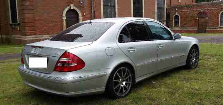 MERCEDES E320 CDI AVANTGARDE AUTO SILVER, 55 Plate.