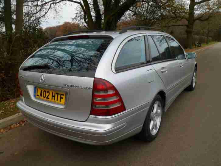 MERCEDES KOMP C200 AVANTGUARDE 2.0L ESTATE LEATHER AIRCON VERY CLEAN CAR 2002