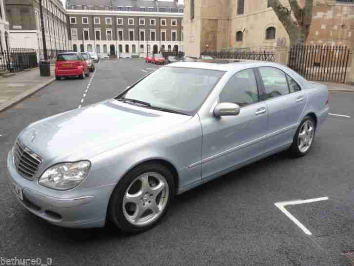 MERCEDES S320 CDI AUTO BLUE