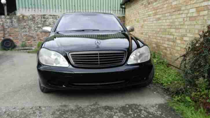 MERCEDES S500 2001 BLACK