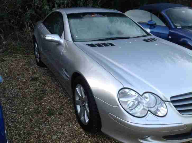 MERCEDES SL CABRIOLET 350 AUTO SILVER 53 plate NICE CAR. 65000 Miles