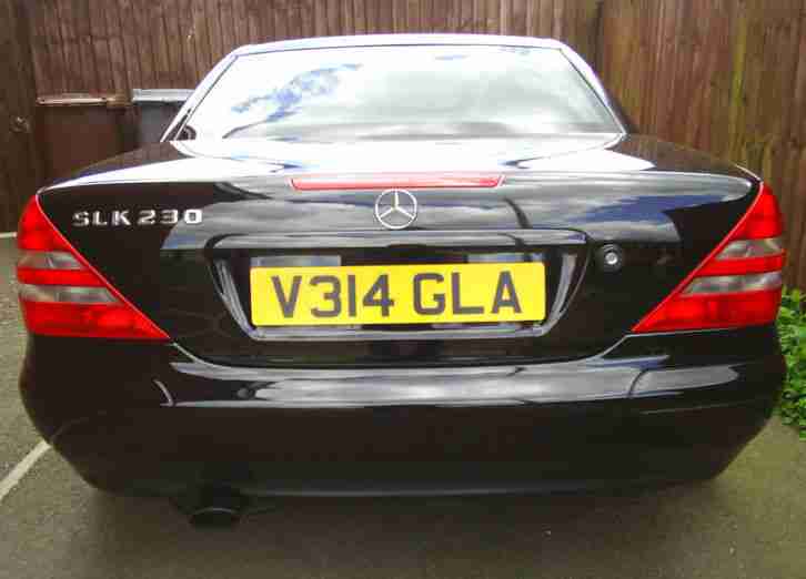 MERCEDES SLK 230 KOMPRESSOR AUTO SALOON.BLACK.1999 Vreg.