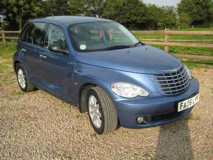METALLIC BLUE CHRYSLER PT CRUISER EXCELLENT CONDITION LOW MILEAGE 2 LADY OWNERS