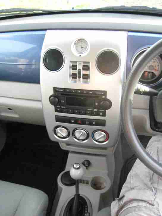 METALLIC BLUE CHRYSLER PT CRUISER EXCELLENT CONDITION LOW MILEAGE 2 LADY OWNERS