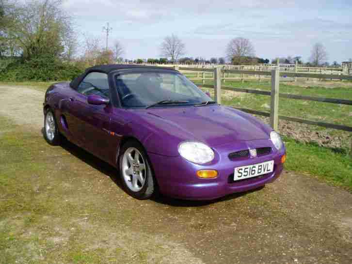 MG MGF 1.8 Convertible S reg