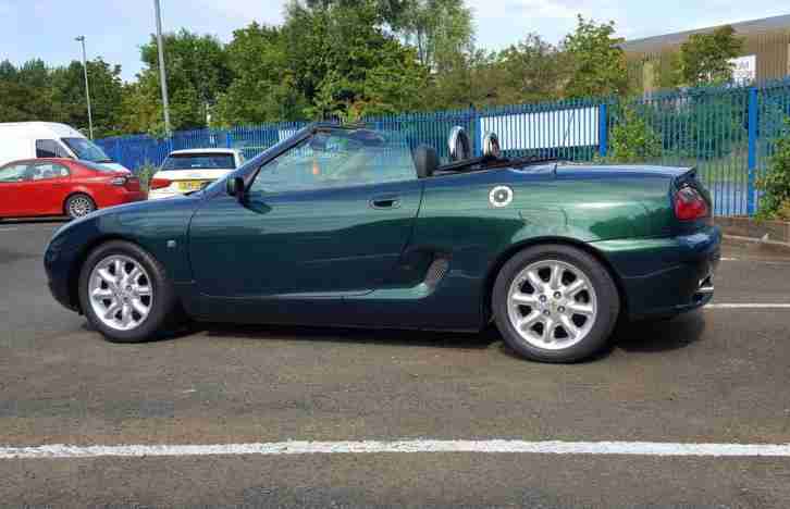 MG MGF 1.8i 2001 Convertible In British Racing Green