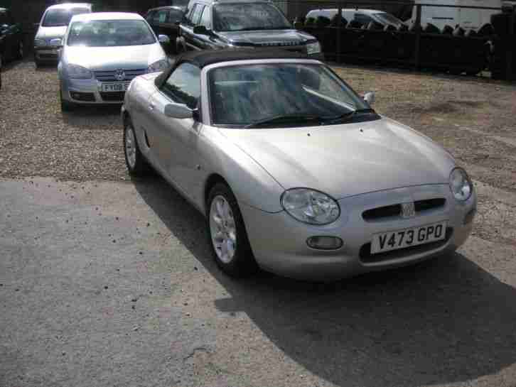 MG MGF 2 SEATER CONVERTIBLE LOW MILAGE MOTED