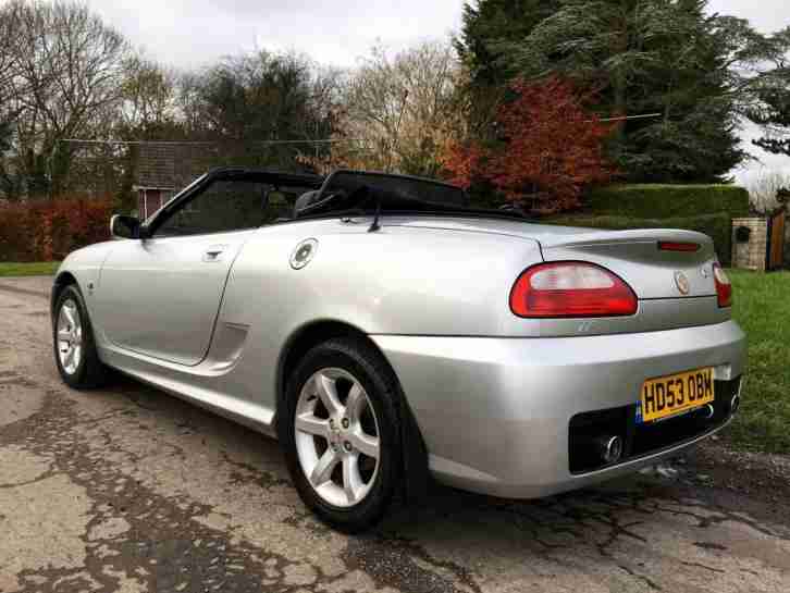 MG TF 1.8 135 2003 Silver Petrol Manual Convertible