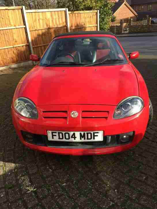 MG TF 1.8 2004 Red Convertible