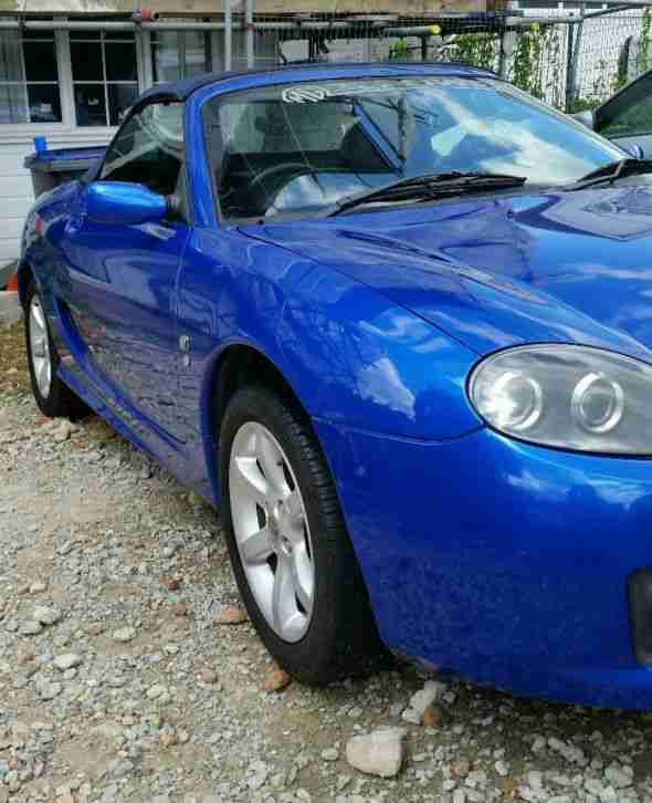 MG TF 135 2 door convertible leather 04 on private plate like z3 z4 swap px why